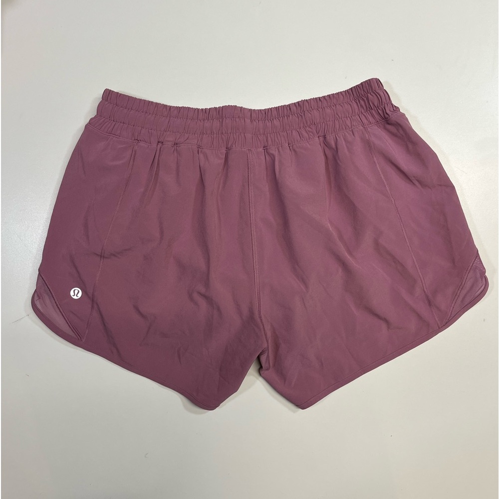 Lululemon Hotty Hot Shorts LR 4” Women’s Size 8 Dusty Spanish Rose Color - Picture 3 of 7